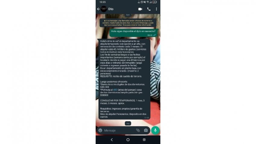 Insólito requisito para poder alquilar: dejar el departamento los fines de semana largos